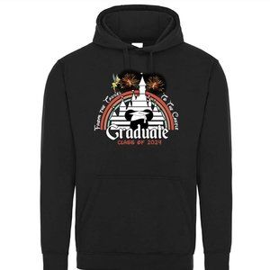 Class of 2024 From The Tassel to the Castle Graduation Graduate Hoodie Sweater